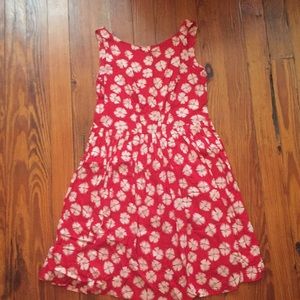 Emily & Fin red floral dress!